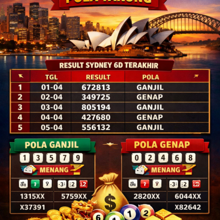 Data Togel Sydney 6D Pola Tarung